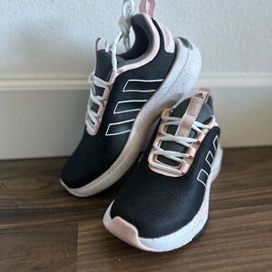 adidas Racer TR23 Black and Light Pink Women's Casual Running Shoes